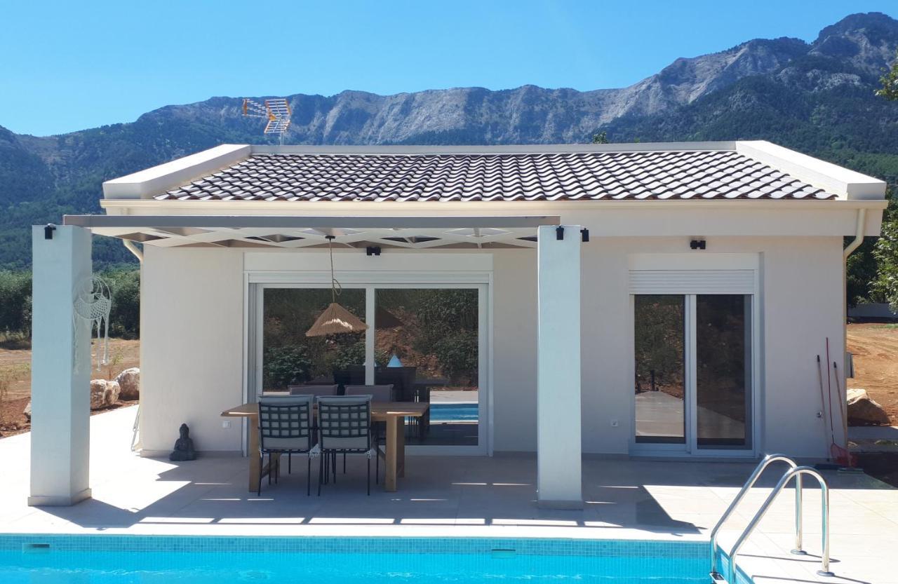 Casa O' - Moderne Villa Mit Grosser Terrasse Und Privatem Swimmingpool Σκάλα Ποταμιάς Εξωτερικό φωτογραφία