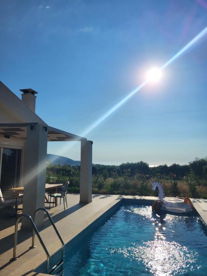 Casa O' - Moderne Villa Mit Grosser Terrasse Und Privatem Swimmingpool Σκάλα Ποταμιάς Εξωτερικό φωτογραφία