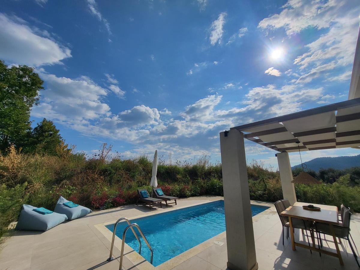 Casa O' - Moderne Villa Mit Grosser Terrasse Und Privatem Swimmingpool Σκάλα Ποταμιάς Εξωτερικό φωτογραφία