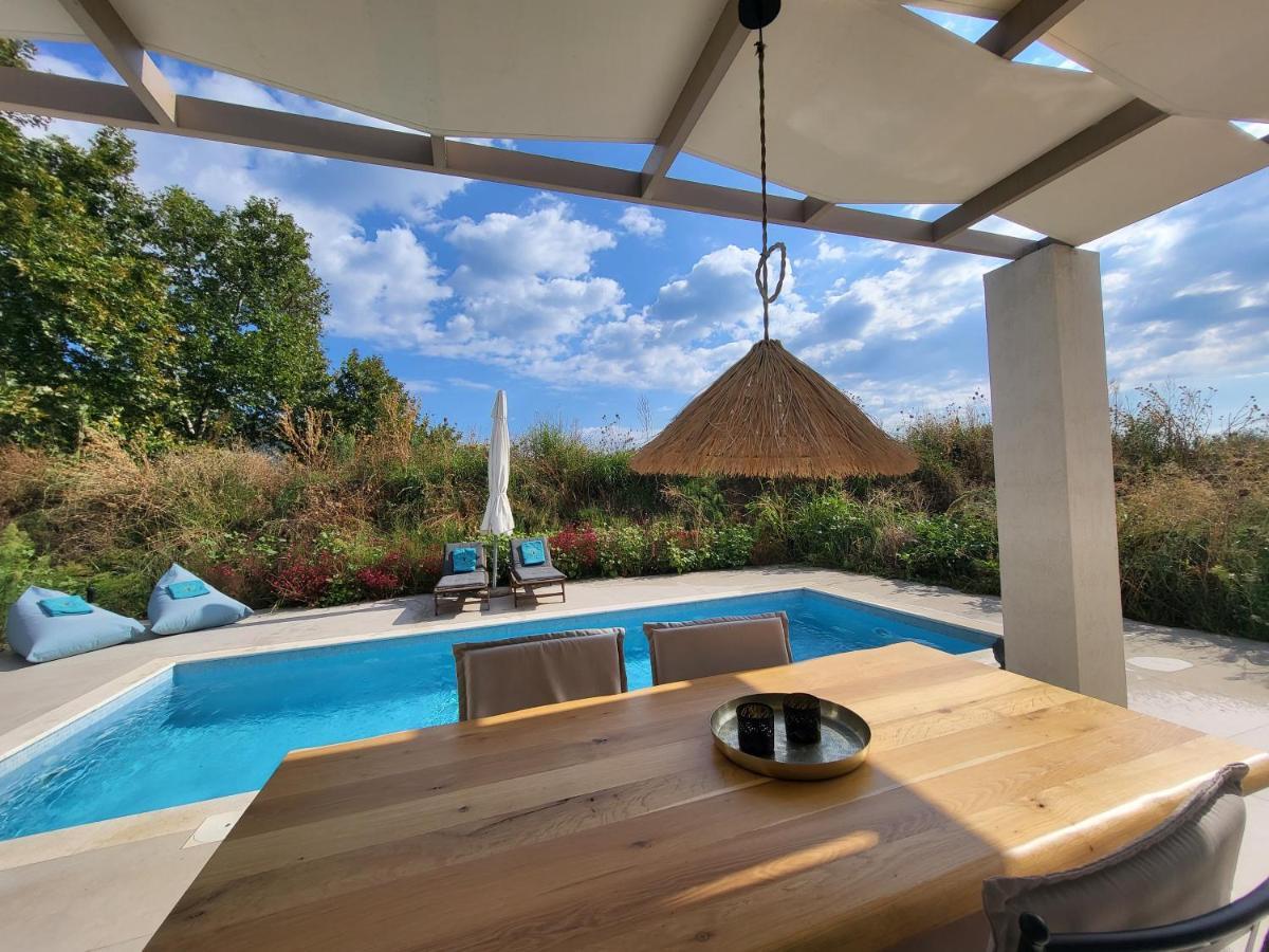 Casa O' - Moderne Villa Mit Grosser Terrasse Und Privatem Swimmingpool Σκάλα Ποταμιάς Εξωτερικό φωτογραφία
