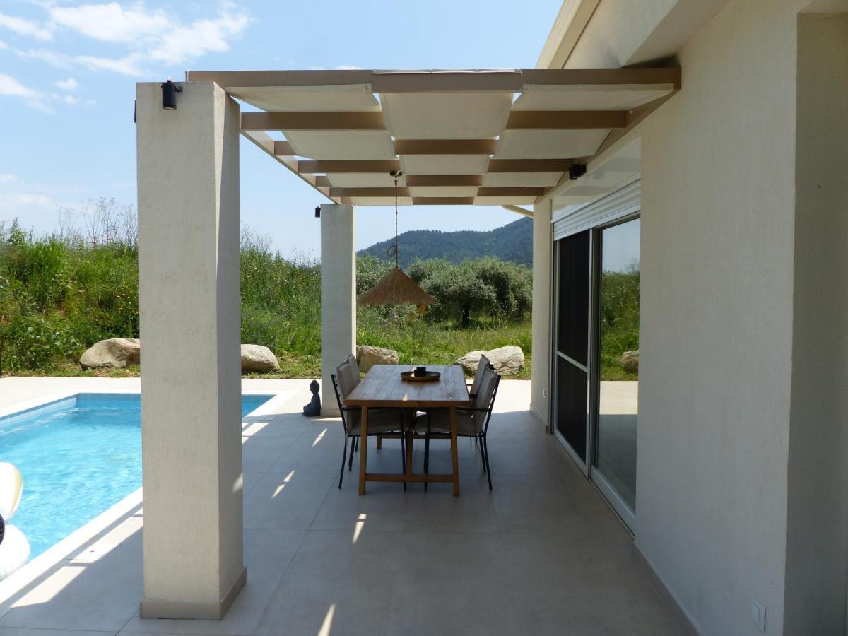 Casa O' - Moderne Villa Mit Grosser Terrasse Und Privatem Swimmingpool Σκάλα Ποταμιάς Εξωτερικό φωτογραφία