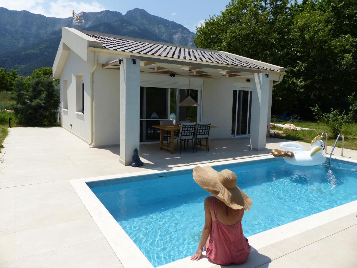 Casa O' - Moderne Villa Mit Grosser Terrasse Und Privatem Swimmingpool Σκάλα Ποταμιάς Εξωτερικό φωτογραφία