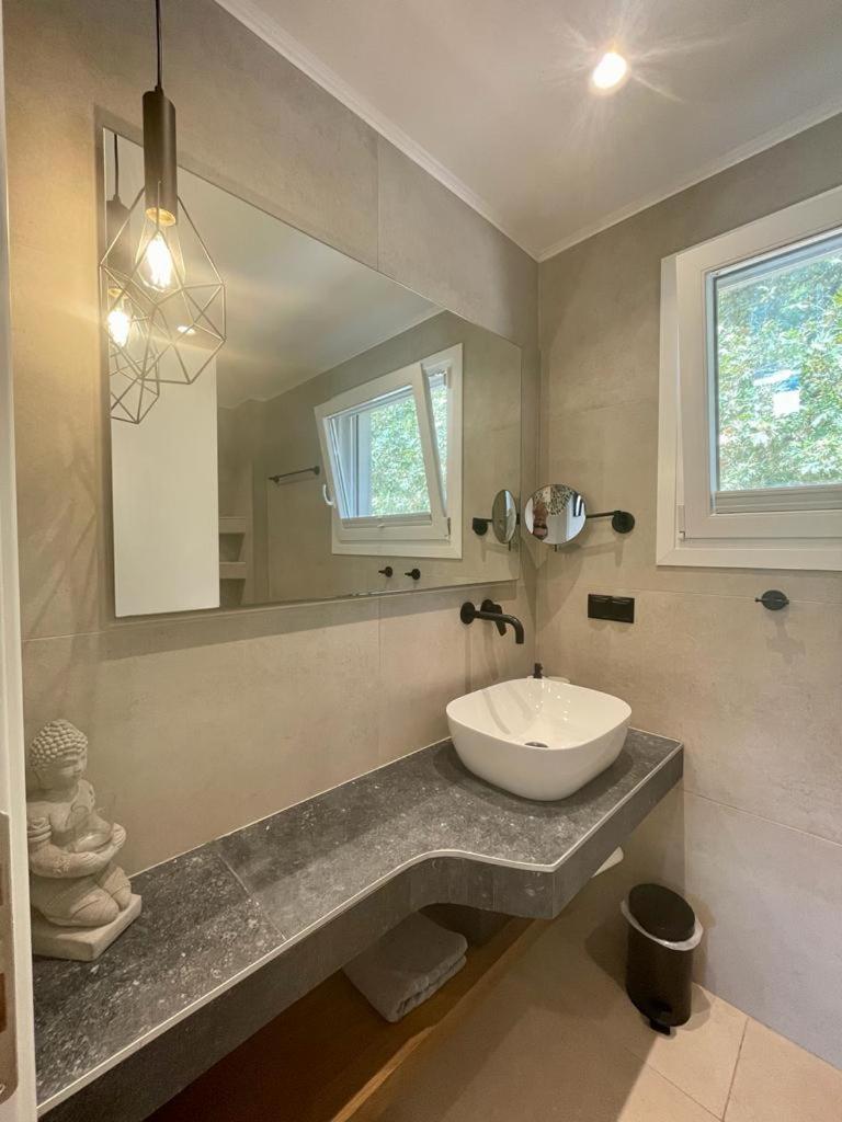 Casa O' - Moderne Villa Mit Grosser Terrasse Und Privatem Swimmingpool Σκάλα Ποταμιάς Εξωτερικό φωτογραφία